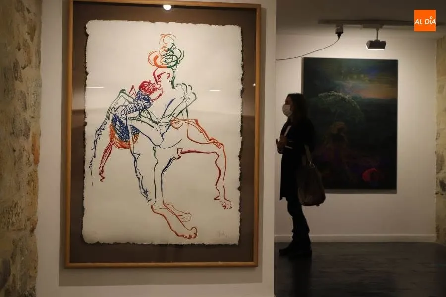 Foto 6 - Una exposici&oacute;n en La Salina recorre la trayectoria del artista Jos&eacute; Fuentes