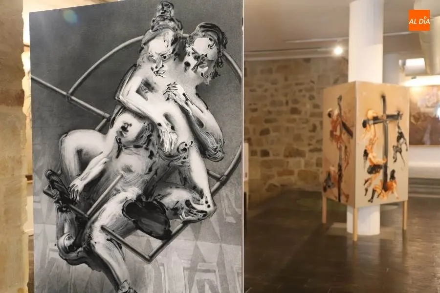 Foto 2 - Una exposici&oacute;n en La Salina recorre la trayectoria del artista Jos&eacute; Fuentes