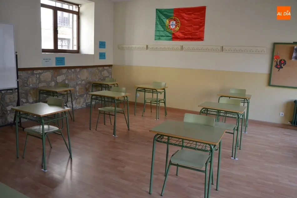 Foto 5 - Todo preparado en la Escuela de Idiomas para arrancar el lunes el curso 2020/2021  