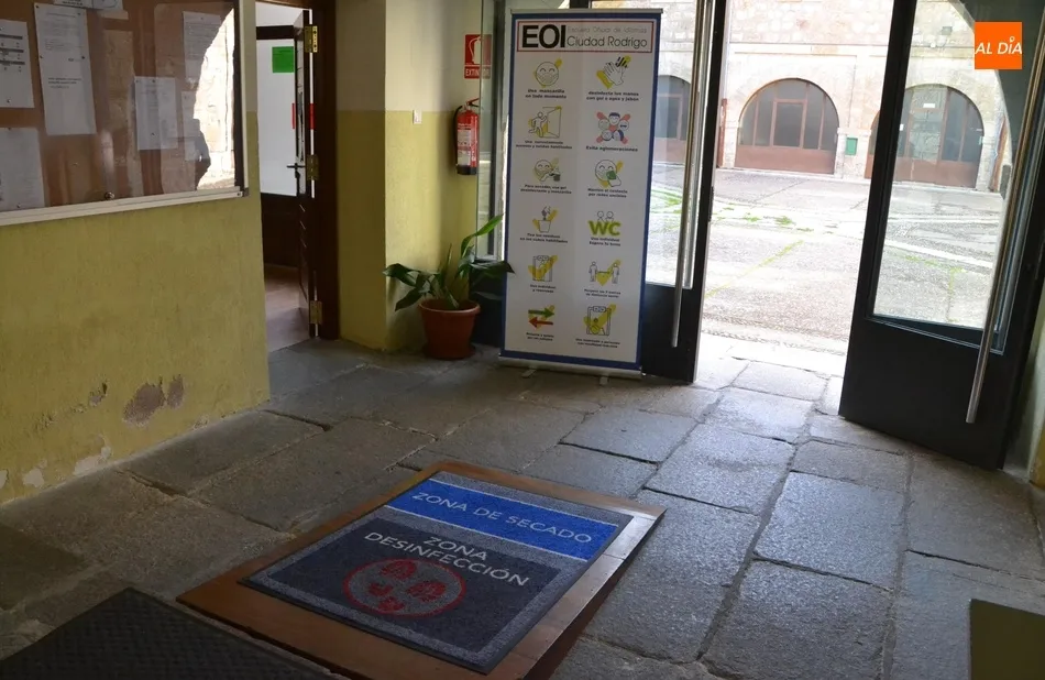 Todo preparado en la Escuela de Idiomas para arrancar el lunes el curso 2020/2021  