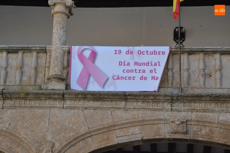 Foto 2 - La Casa Consistorial se une al D&iacute;a contra el C&aacute;ncer de Mama  