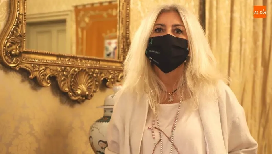 La presidenta de la Asociación Española Contra el Cáncer en Salamanca, Inmaculada Rodríguez. Foto de Lydia González