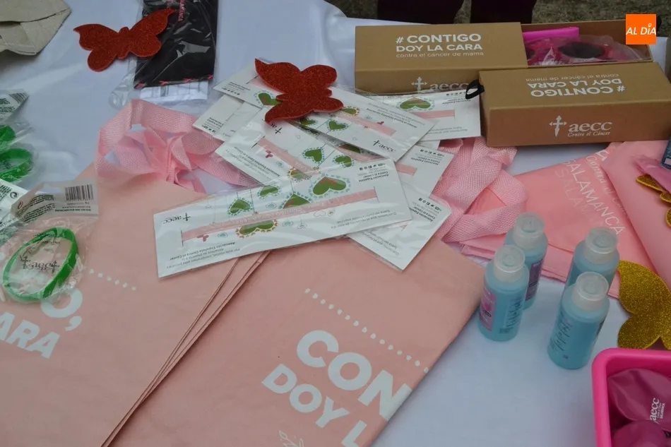 Foto 3 - La AECC sale a la calle para conmemorar el D&iacute;a contra el C&aacute;ncer de Mama  