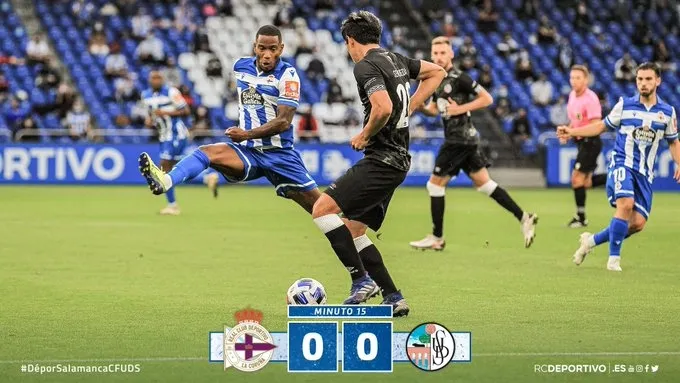 Foto 11 - La mala suerte se ceba con un Salamanca UDS que pierde en el 96&rsquo; con un gol de Eneko B&oacute;veda en...