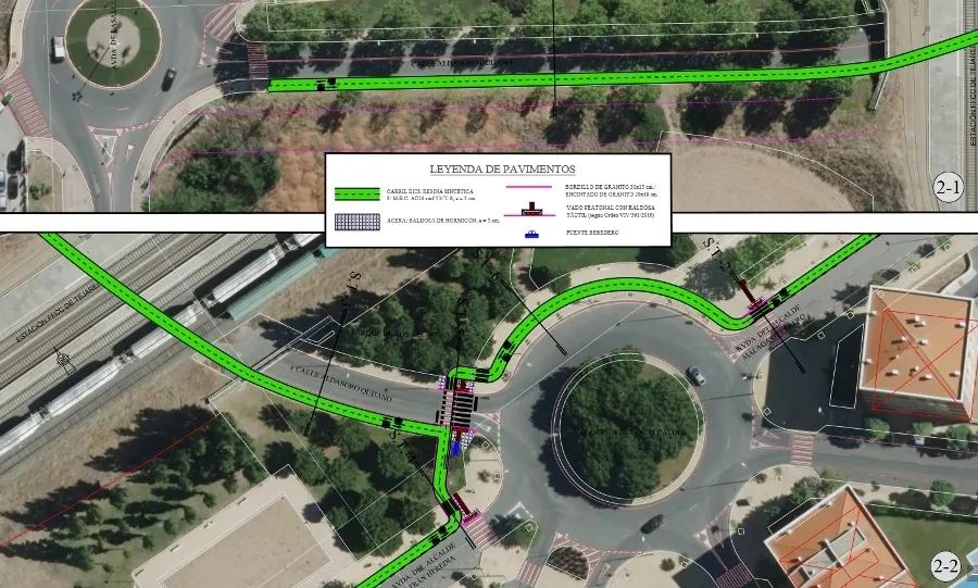 Foto 3 - Un nuevo carril bici conectar&aacute; Tejares y Chamber&iacute; con el resto de la ciudad
