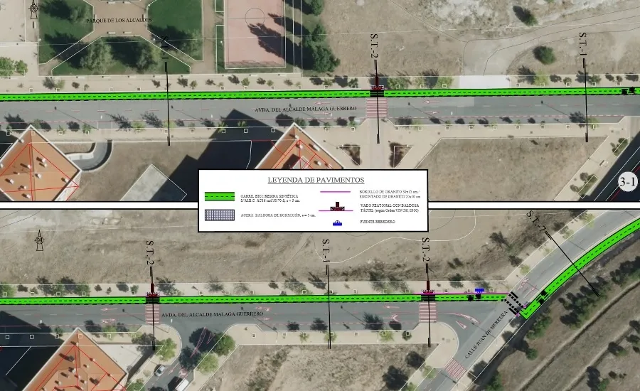 Foto 2 - Un nuevo carril bici conectar&aacute; Tejares y Chamber&iacute; con el resto de la ciudad