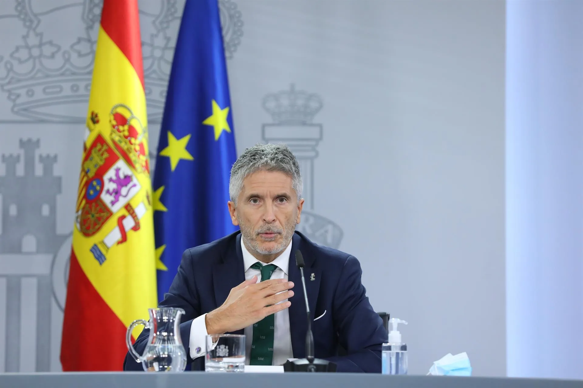 El ministro de Interior, Fernando Grande-Marlaska