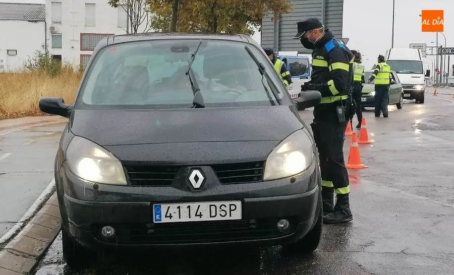 Foto 5 - Los controles &lsquo;intermitentes&rsquo; del confinamiento perimetral en Salamanca