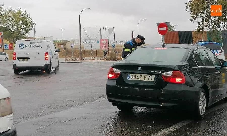 Foto 2 - Los controles &lsquo;intermitentes&rsquo; del confinamiento perimetral en Salamanca