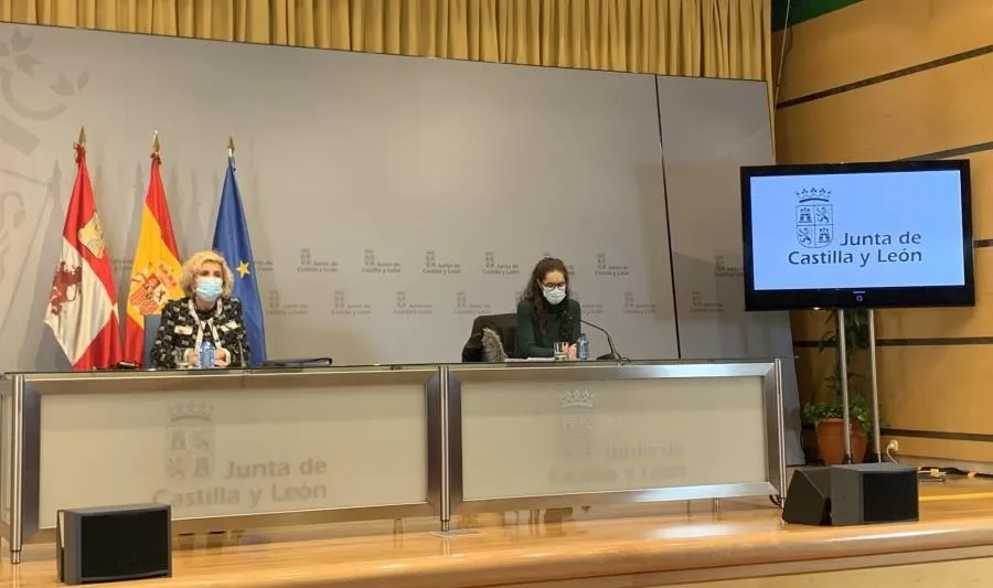 Rueda de prensa de la consejera de Sanidad, Verónica Casado