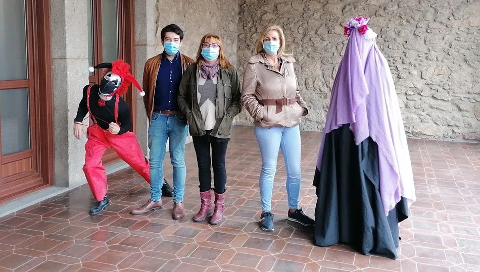 Presentación en el Ayuntamiento del espectáculo de la fiesta de Halloween