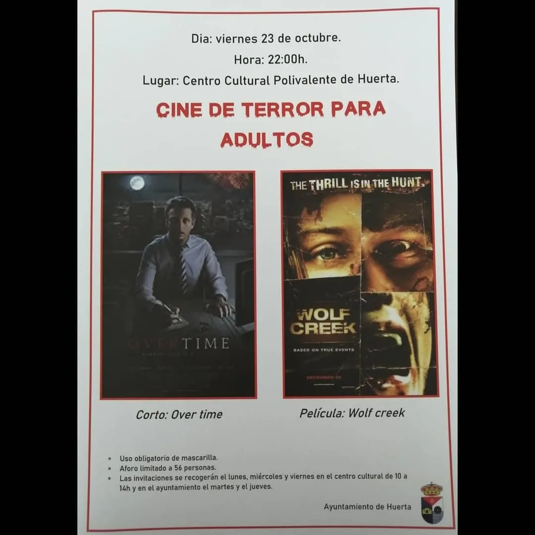 Foto 2 - Cine de terror para ni&ntilde;os, j&oacute;venes y adultos en Huerta  