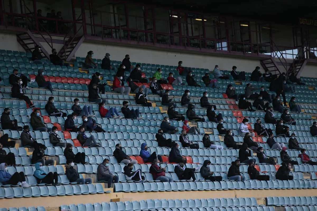 La grada de Preferencia del Helmántico