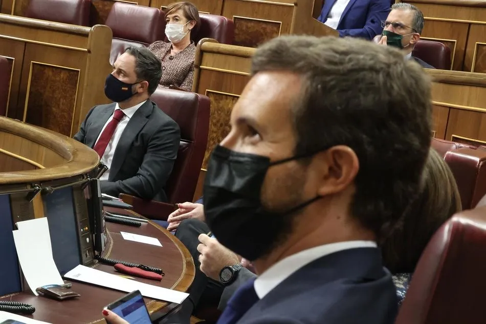 Casado anuncia que votará no a la moción: Es una mentira más de Vox para que Sánchez siga en ...