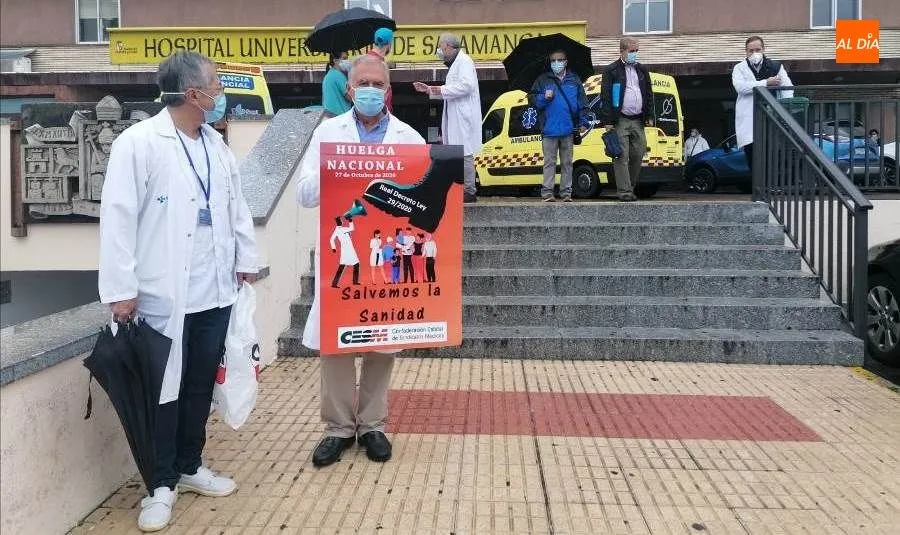 Foto 4 - M&eacute;dicos salmantinos aseguran estar &ldquo;muy cansados, tanto f&iacute;sica como mentalmente, y la cosa va a ...