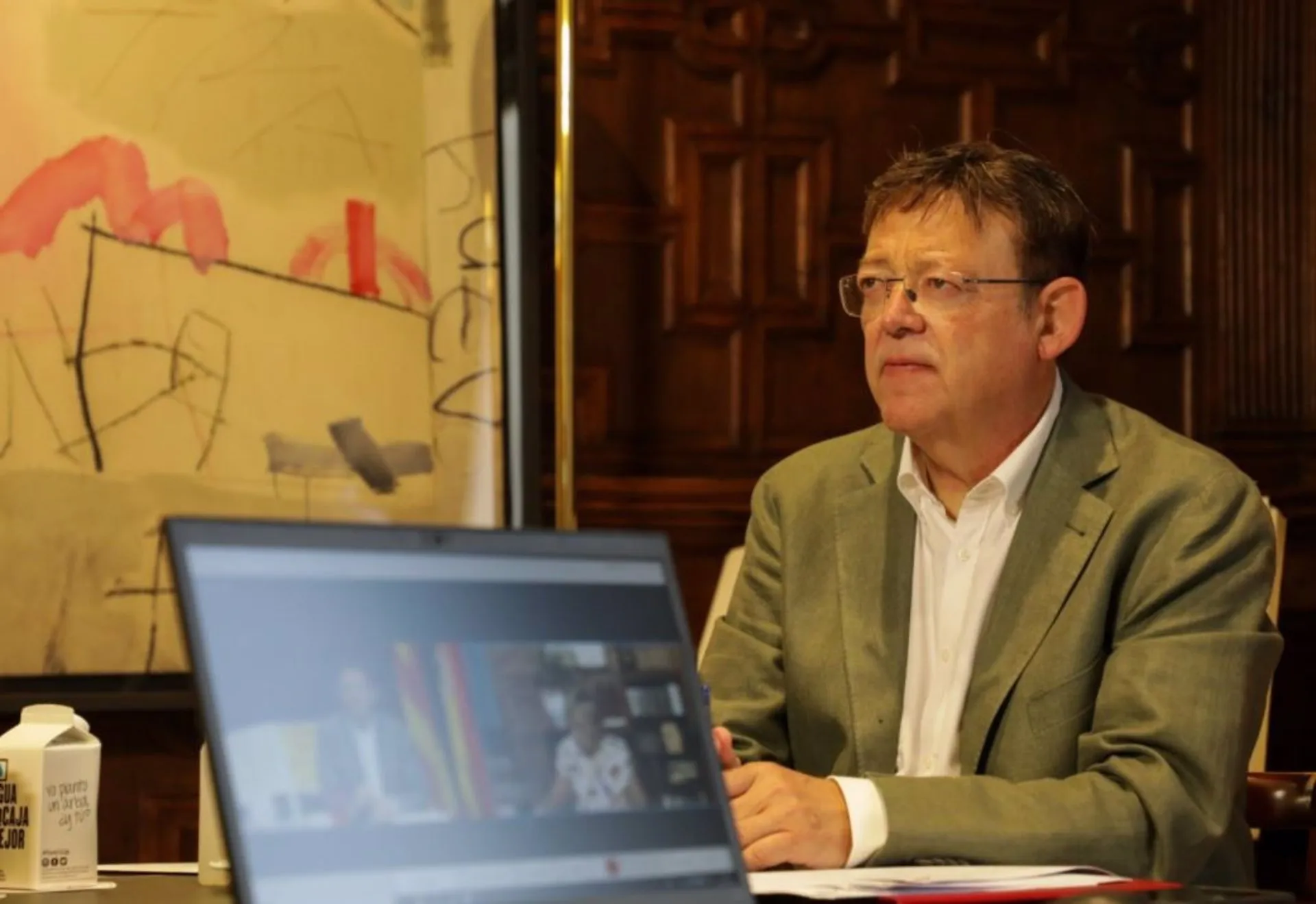 El president de la Generalitat Valenciana. Ximo Puig