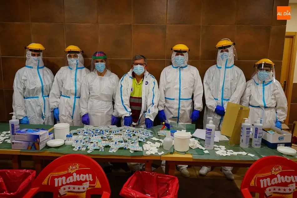 El equipo sanitario del centro de salud Garrido Norte