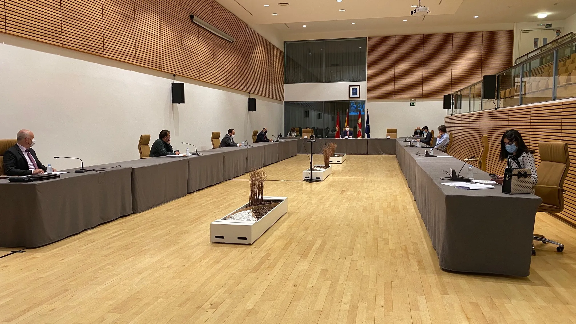 Pleno del Ayuntamiento de Salamanca en el Palacio de Congresos. Foto EP