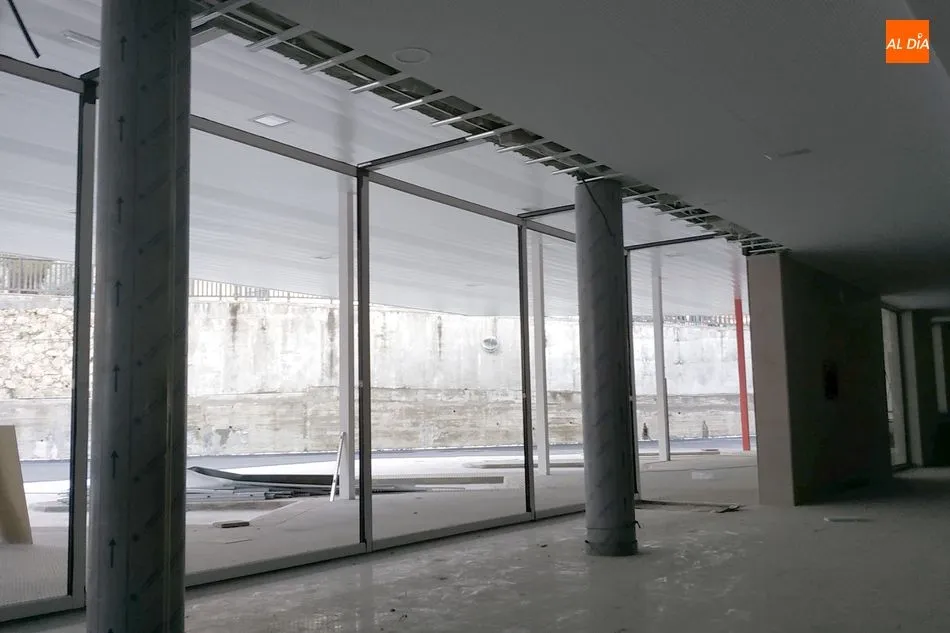 Foto 5 - Se van rematando las obras de la estaci&oacute;n de autobuses de B&eacute;jar
