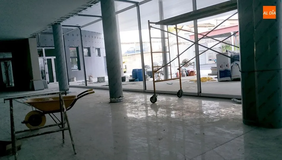 Obras de acondicionamiento de la estación de autobuses de Béjar