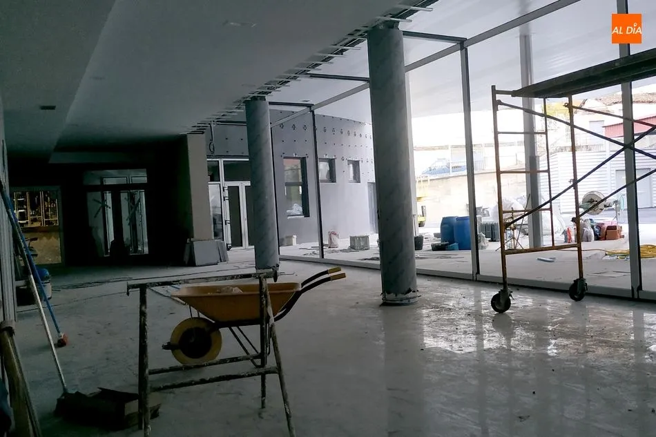 Foto 3 - Se van rematando las obras de la estaci&oacute;n de autobuses de B&eacute;jar