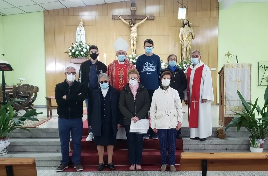 La ronda de confirmaciones en Ciudad Rodrigo llega a la Parroquia de Fátima  