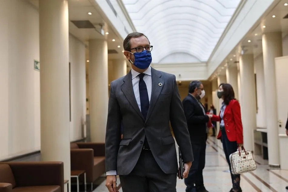 El portavoz del Grupo Popular en el Senado, Javier Maroto. - EUROPA PRESS/J. Hellín. POOL - Europa Press