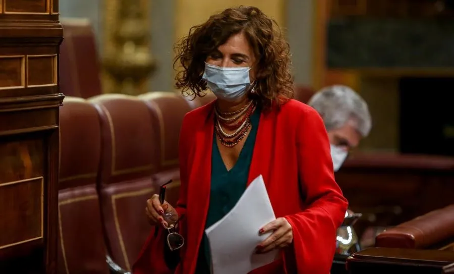La ministra Portavoz y de Hacienda, María Jesús Montero. Foto EP/R.Rubio.POOL
