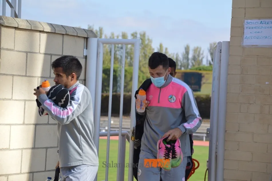 Foto 6 - Egea cambia Las Pistas por el Helm&aacute;ntico a media sesi&oacute;n de entrenamiento para trabajar a fondo la ...