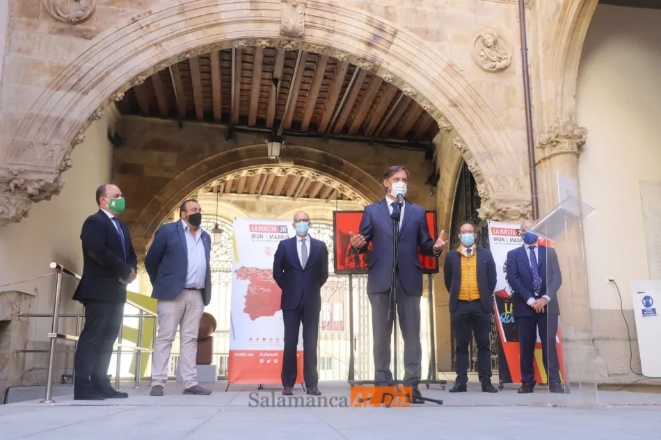 Foto 2 - Las etapas salmantinas de La Vuelta a Espa&ntilde;a, cada vez m&aacute;s cerca tras su presentaci&oacute;n