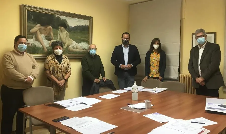 Integrantes del jurado de las becas Ángel Carril. Foto DIPUTACIÓN DE SALAMANCA