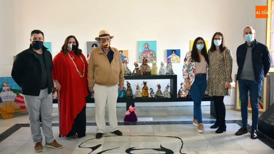 Foto 3 - Mari Cruz Arroyo acerca a Lumbrales el interesante arte de Las Meninas