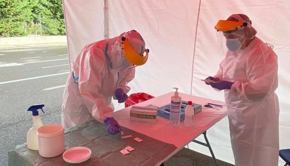 Realización de tests durante esta pandemia