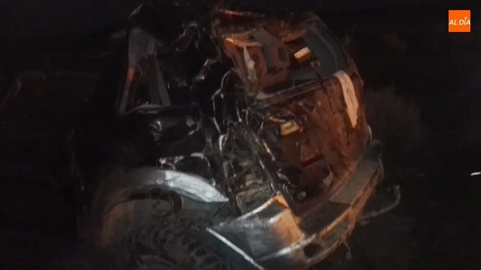Foto 9 - Tres heridos en Ahigal de Villarino tras sufrir un accidente con un jabal&iacute;  