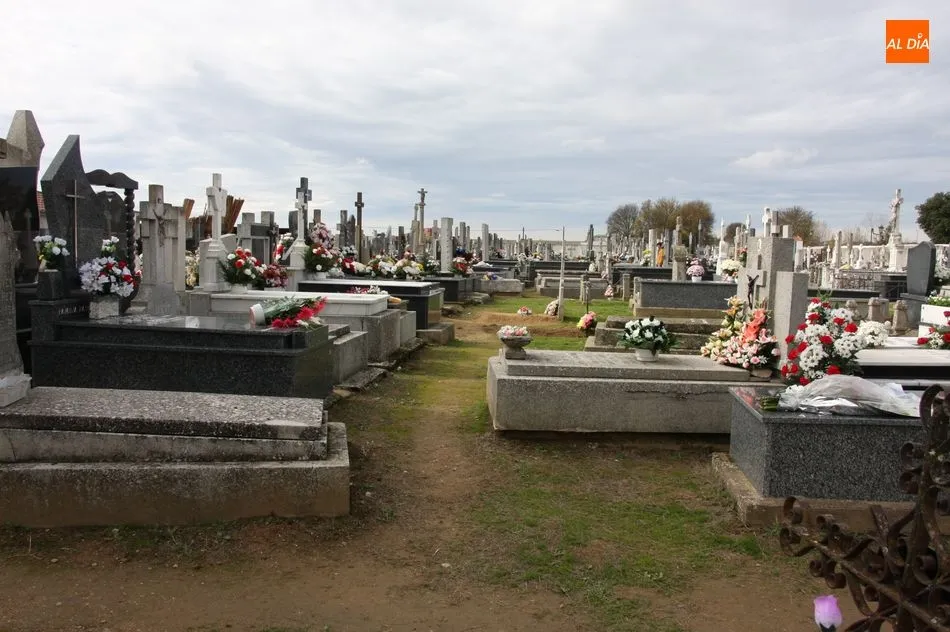 Foto 5 - Normalidad en las visitas al cementerio de Vitigudino  
