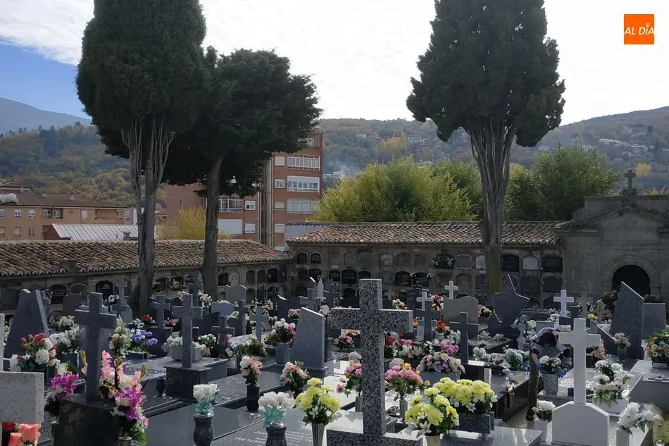 Foto 5 - Extra&ntilde;a soledad en el cementerio de B&eacute;jar en el D&iacute;a de Todos los Santos