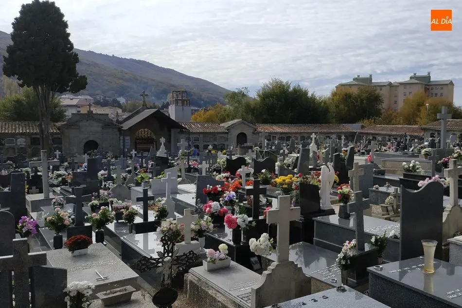 Foto 7 - Extra&ntilde;a soledad en el cementerio de B&eacute;jar en el D&iacute;a de Todos los Santos