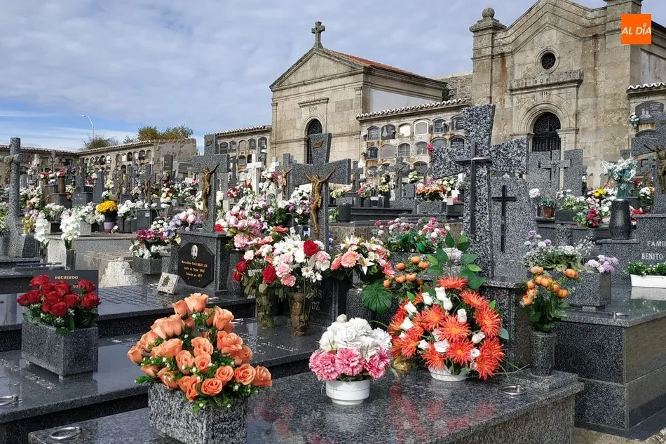 Foto 9 - Extra&ntilde;a soledad en el cementerio de B&eacute;jar en el D&iacute;a de Todos los Santos