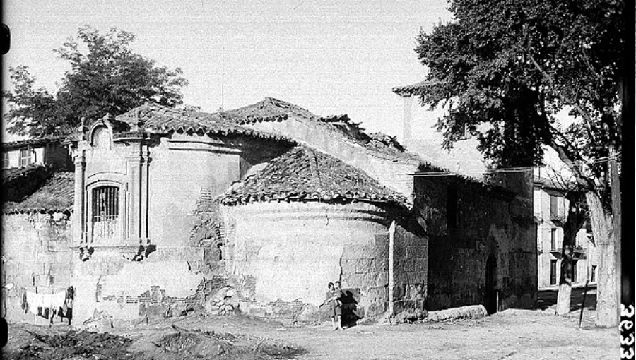 Así era la iglesia de Santiago