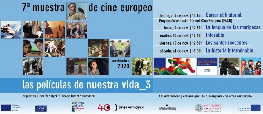 Foto 2 - El Centro Europe Direct de Salamanca, junto a las salas Van Dyck, organiza la&nbsp;VII Muestra de Cine...
