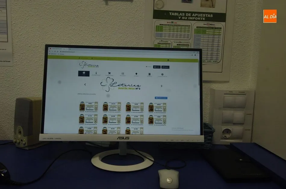 Martín Mesa se abre al mundo digital para la venta de Lotería  