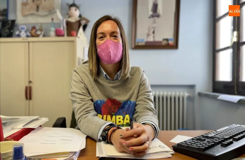 Lourdes Vaquero, concejal de Bienestar Social del Ayuntamiento de Alba de Tormes
