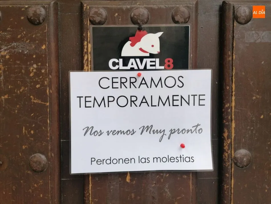 Foto 3 - &ldquo;Volveremos en cuanto nos dejen&rdquo;: los mensajes de despedida de los hosteleros salmantinos  