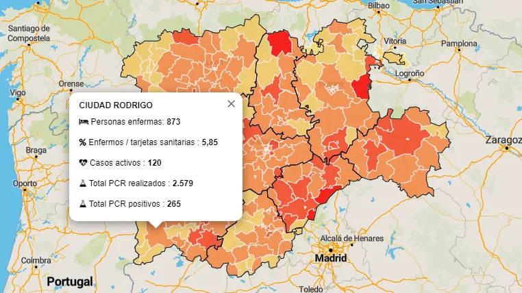 Se disparan por completo los contagios en la comarca con 28 positivos más en un sólo día  