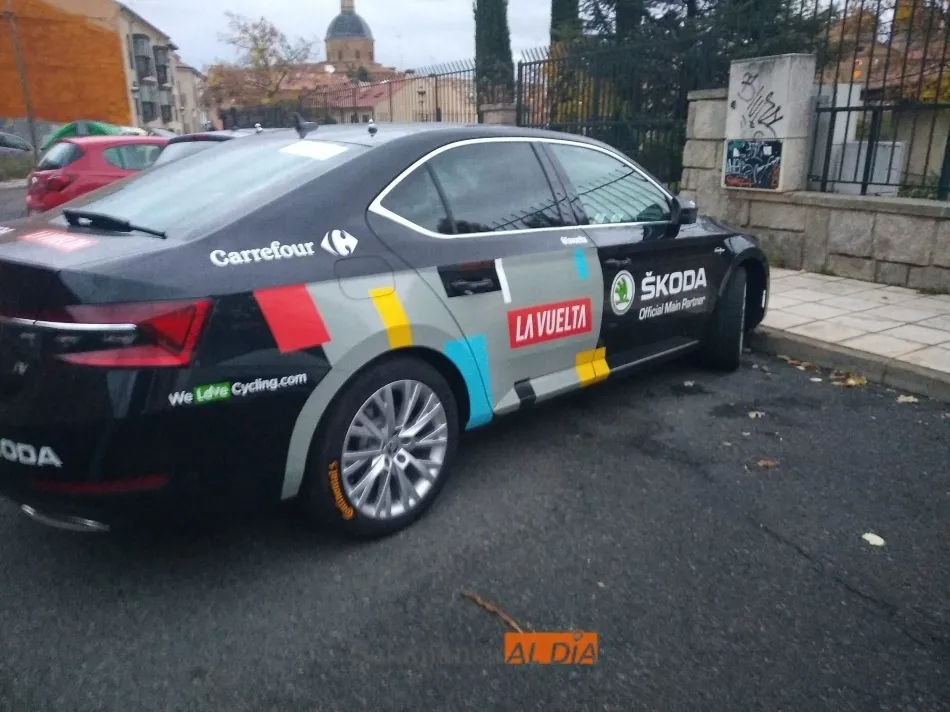Foto 3 - La Vuelta 2020 ya est&aacute; en Salamanca y ultima los preparativos para la traca final&nbsp;