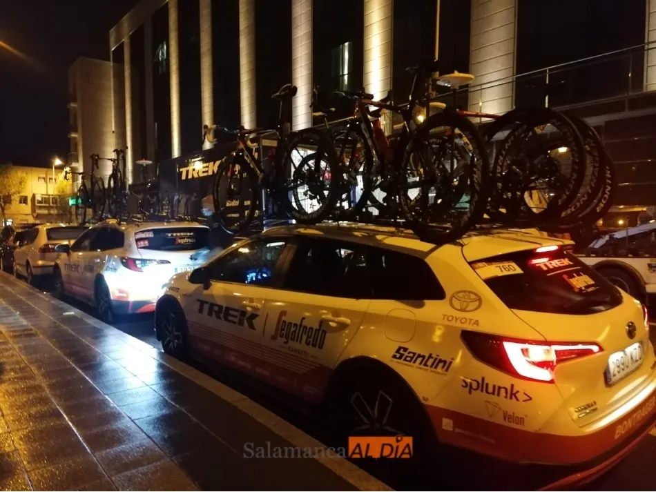 Foto 2 - La Vuelta 2020 ya est&aacute; en Salamanca y ultima los preparativos para la traca final&nbsp;