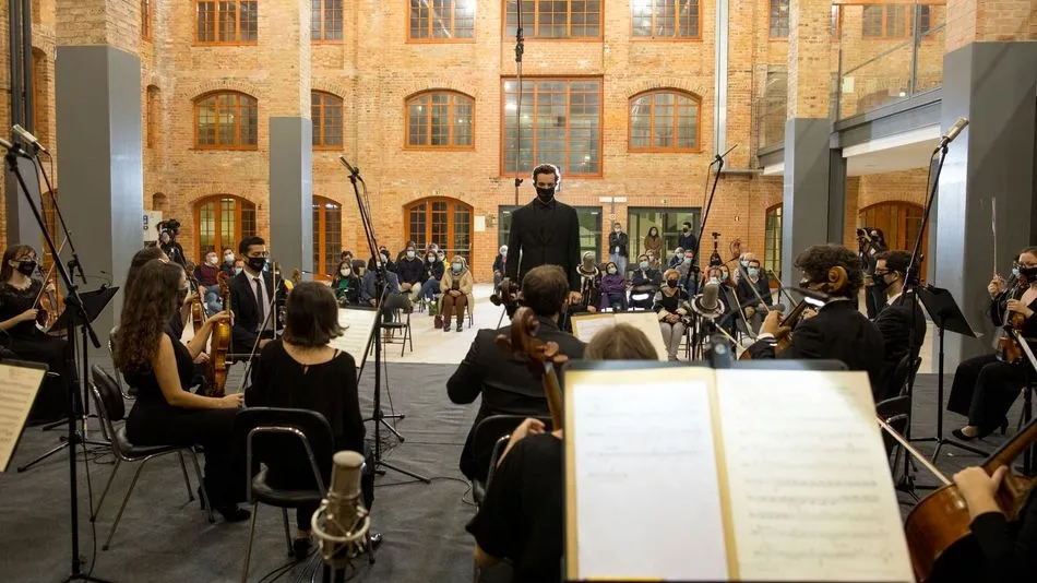 Foto 2 - &ldquo;Atravessar Fronteiras&rdquo;, un concierto online desde la Raya Ib&eacute;rica ofrecido por Orquestra Sem...