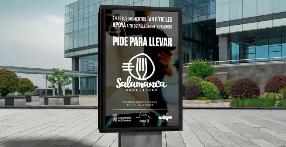 Salamanca para llevar pretende ayudar a los hosteleros y facilitar el consumo en las empresas de la ciudad