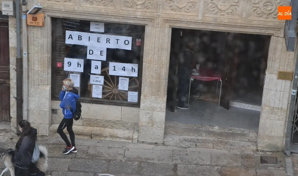 Foto 4 - La hosteler&iacute;a mirobrigense vive su primer d&iacute;a de cierre obligado  