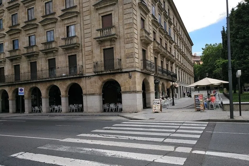 Terrazas en la Gran Vía, antes del cierre en este segundo estado de alarma